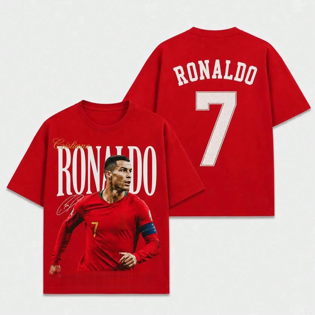 Women'S Fashion Portugal - Cristiano Ronaldo Portugal NO.7 T-Shirt Herren