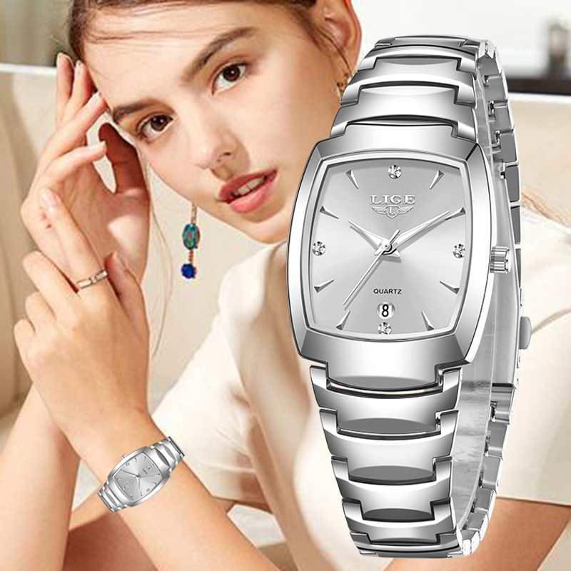 Women'S Fashion Business Casual - LIGE 2026 Neue Damen-Armbanduhr Business Luxus