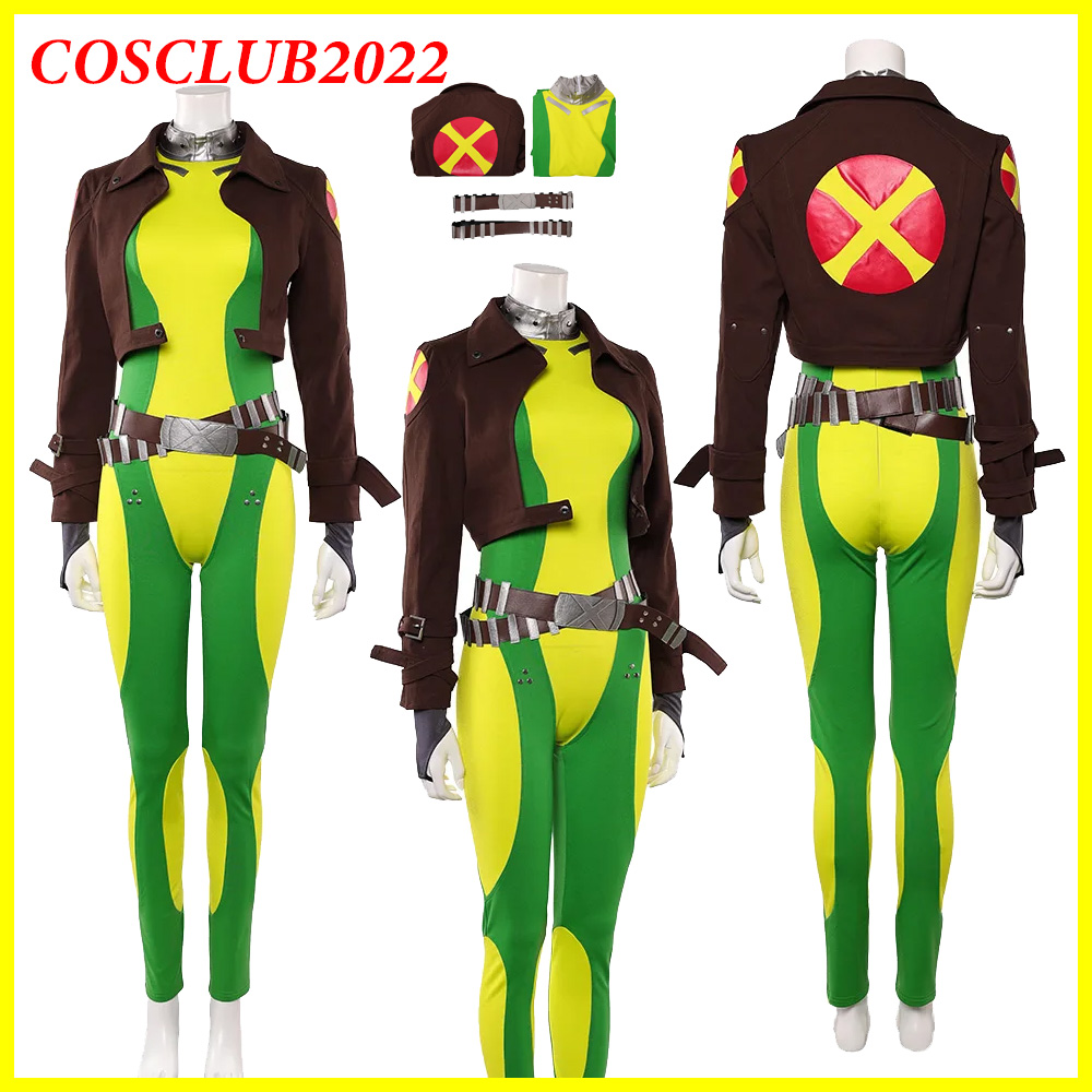 Women Fashion Jackets - Fantasia Rogue Cosplay Kostüm Overall Jacke