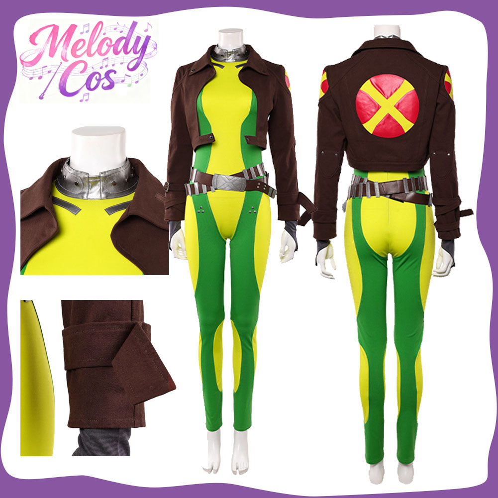 Women Fashion Jackets - Erwachsene Frauen Rogue Cosplay Kostüm Fantasia
