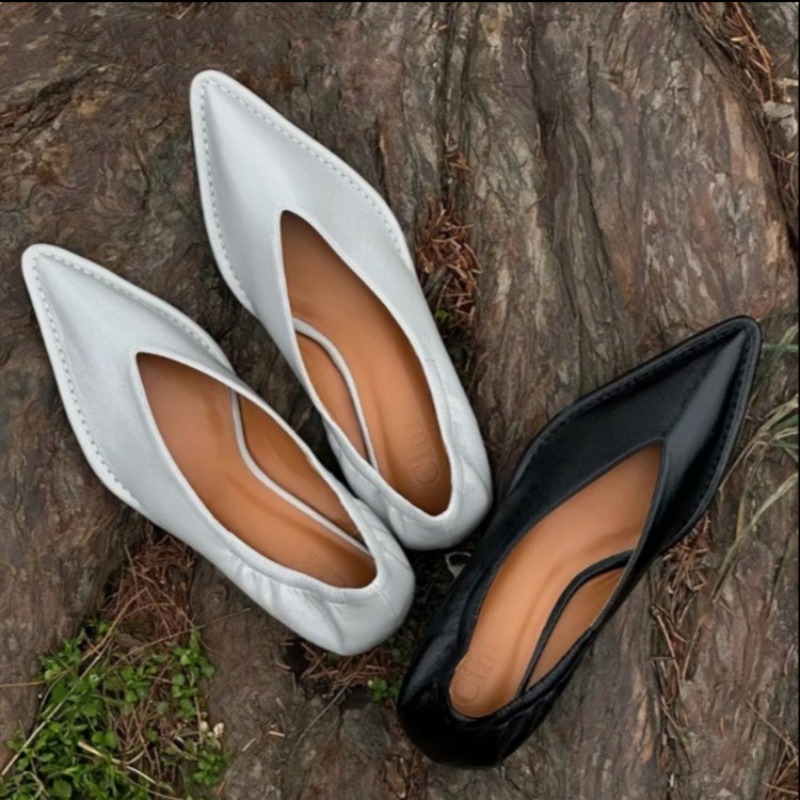 Women'S Fashion Summer 2025 - 2025 Neue spitze Zehen-Einzelschuhe für Damen,