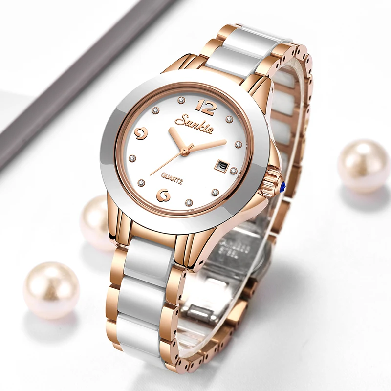 Fashion Women Watch - Sunkta Mode Lässig Quarz Frau Uhr