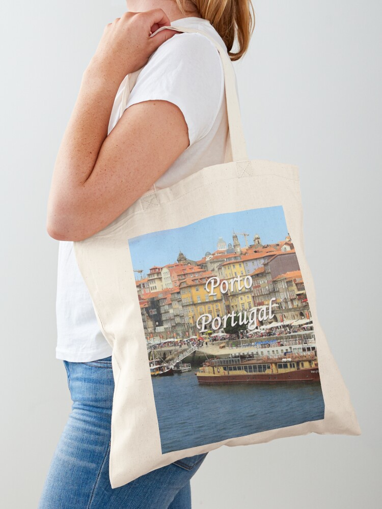 Women'S Fashion Portugal - Porto, Portugal (Beschriftung) Tragetasche Taschen für