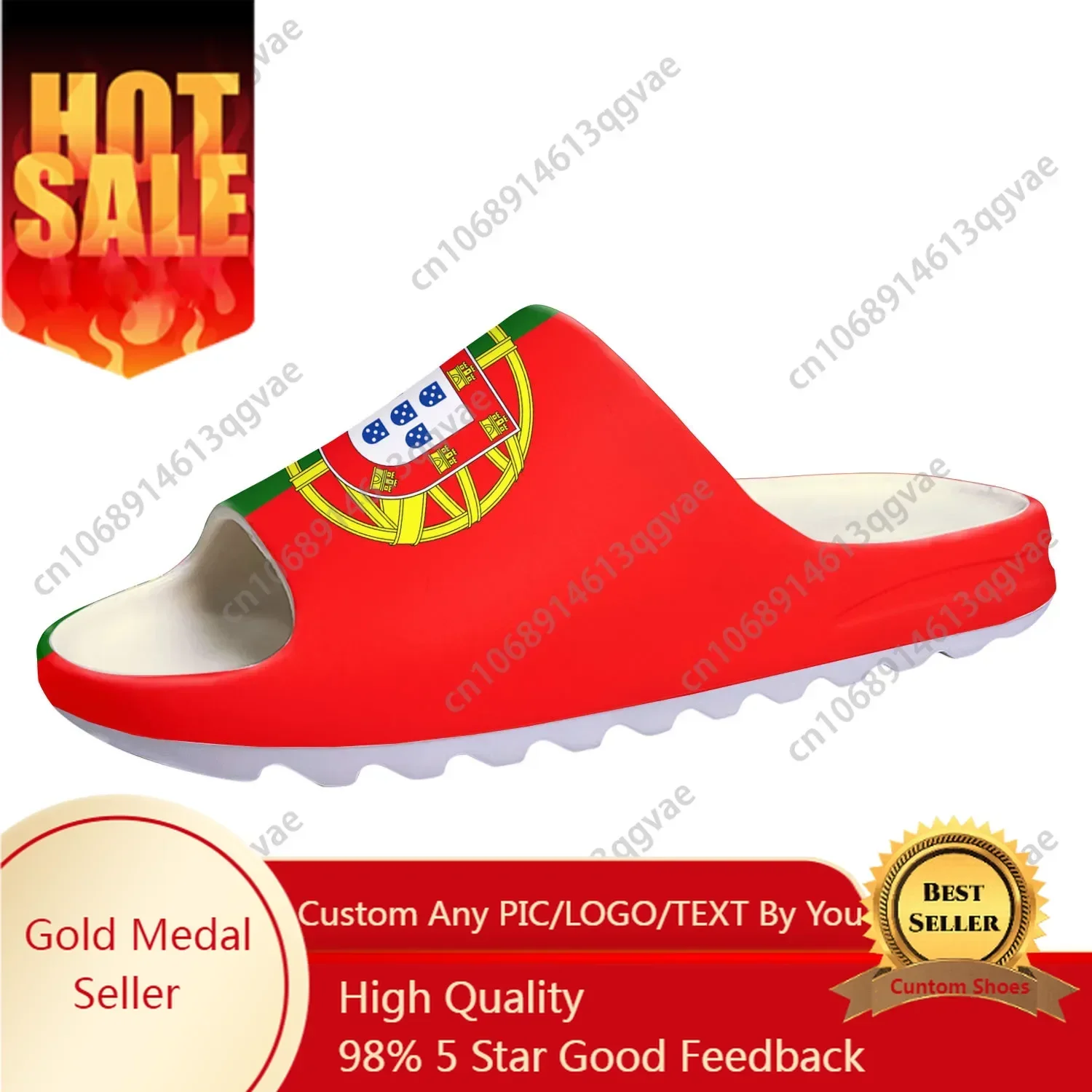 Women'S Fashion Portugal - Portugal-Flagge Weichsohlen-Hausschuhe, Clogs, Wasserschuhe für Herren,