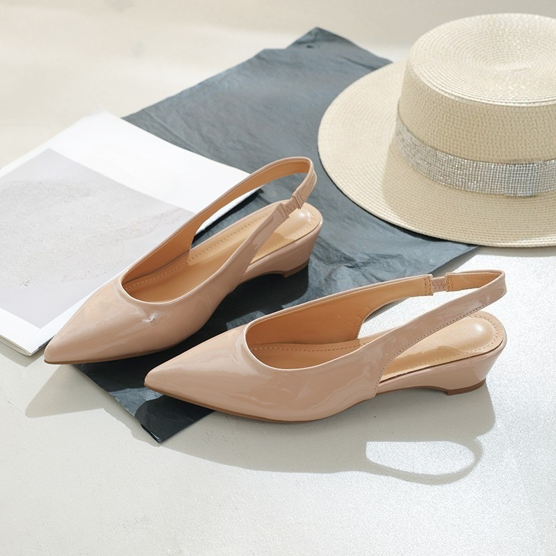 Women'S Fashion Business Casual - Modische spitze Sandalen mit Absatz, elegante