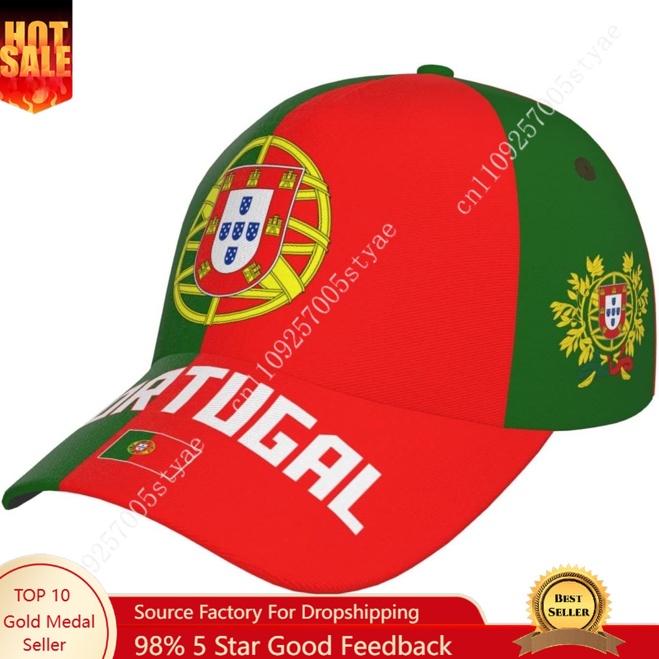 Women'S Fashion Portugal - Portugal Flagge Hut Mann Frau Baseball