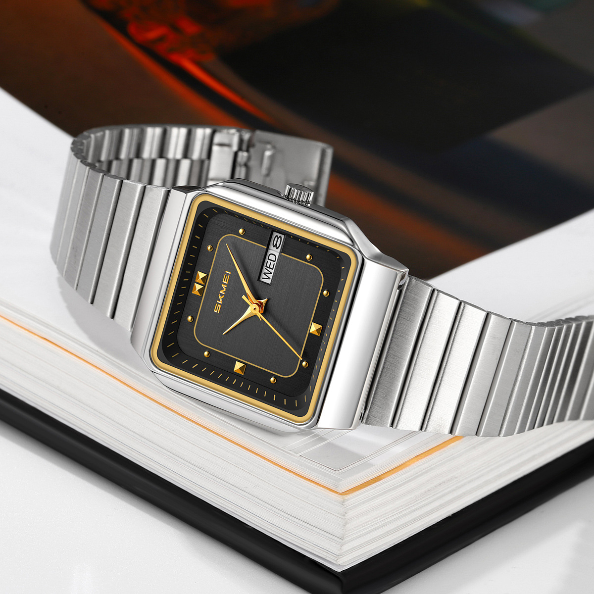 Marken-Damenuhr aus Edelstahl  – Fashion Women Watch Bewertung und Preis