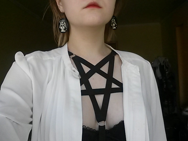 Neue Mode Pastell Goth Pentagr – Women'S Fashion Retailers Bewertung und Preis