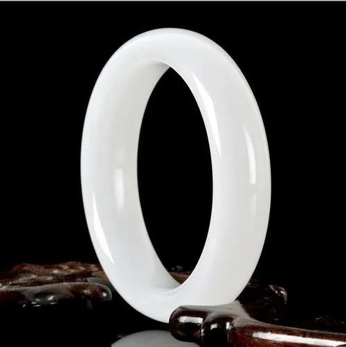 Echte Natürliche Weiße Jade Ar – Women Fashion Jewellery Bewertung und Preis