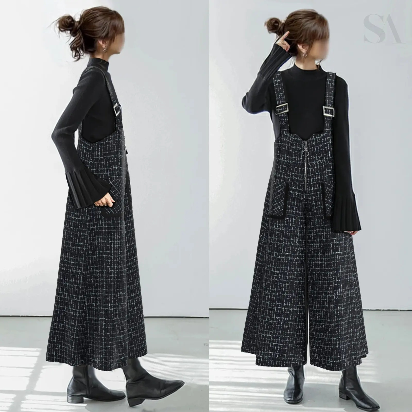 Japanischer Vintage-Overall im – Women'S Fashion Utility Pants Bewertung und Preis