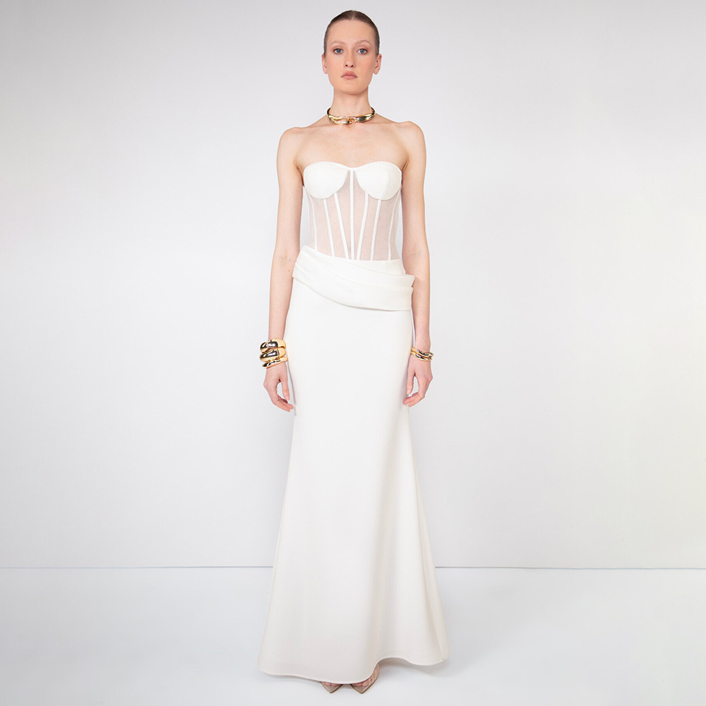 Sexy Durchsichtiges Fischgräte – Women Fashion Dress Names Bewertung und Preis