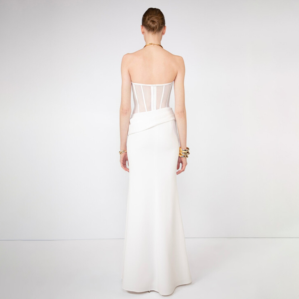 Sexy Durchsichtiges Fischgräte – Women Fashion Dress Names Bewertung und Preis
