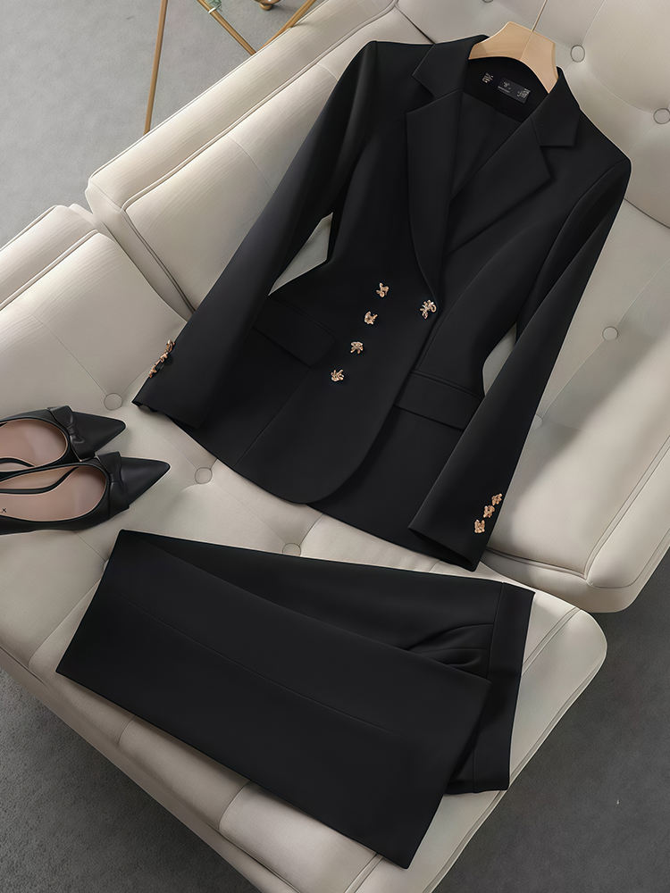 2Pcs frauen Temperament Set La – Women'S Fashion Business Casual Bewertung und Preis