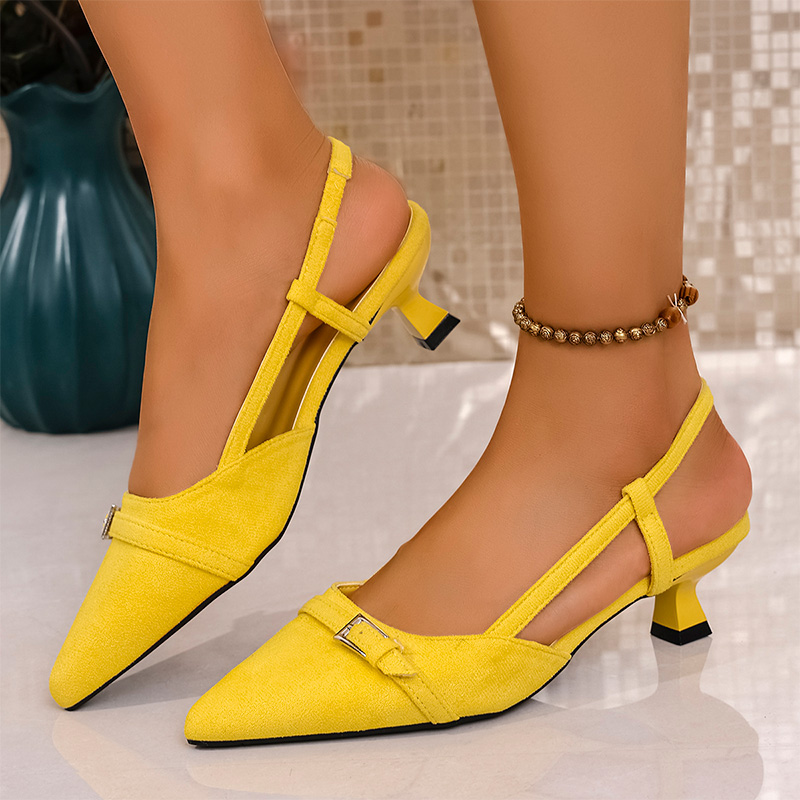 Modische gelbe High-Heels-Sand – Women'S Fashion Summer 2025 Bewertung und Preis