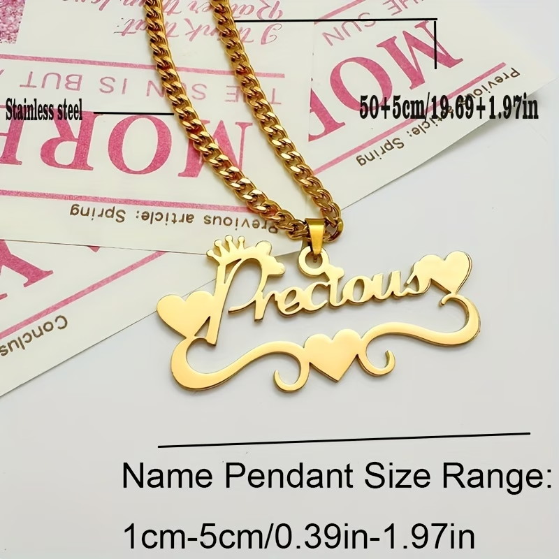 Personalisierte Namenskette Ve – Women Fashion Name Ideas Bewertung und Preis