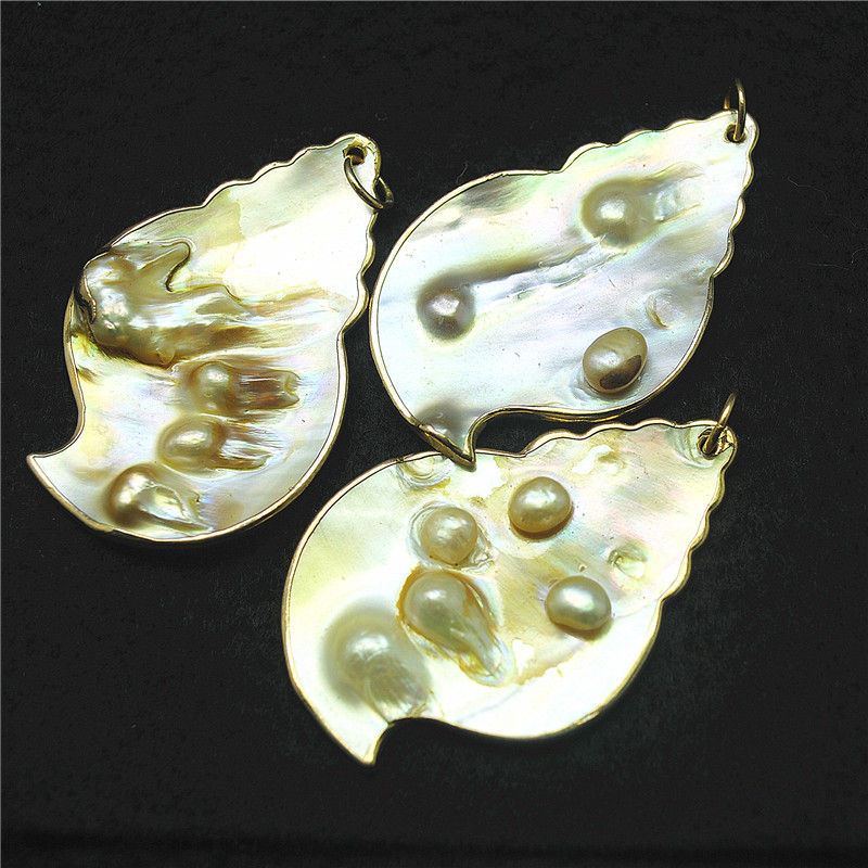 3PCS Natur Shell Anhänger Perl – Women Fashion Nz Bewertung und Preis