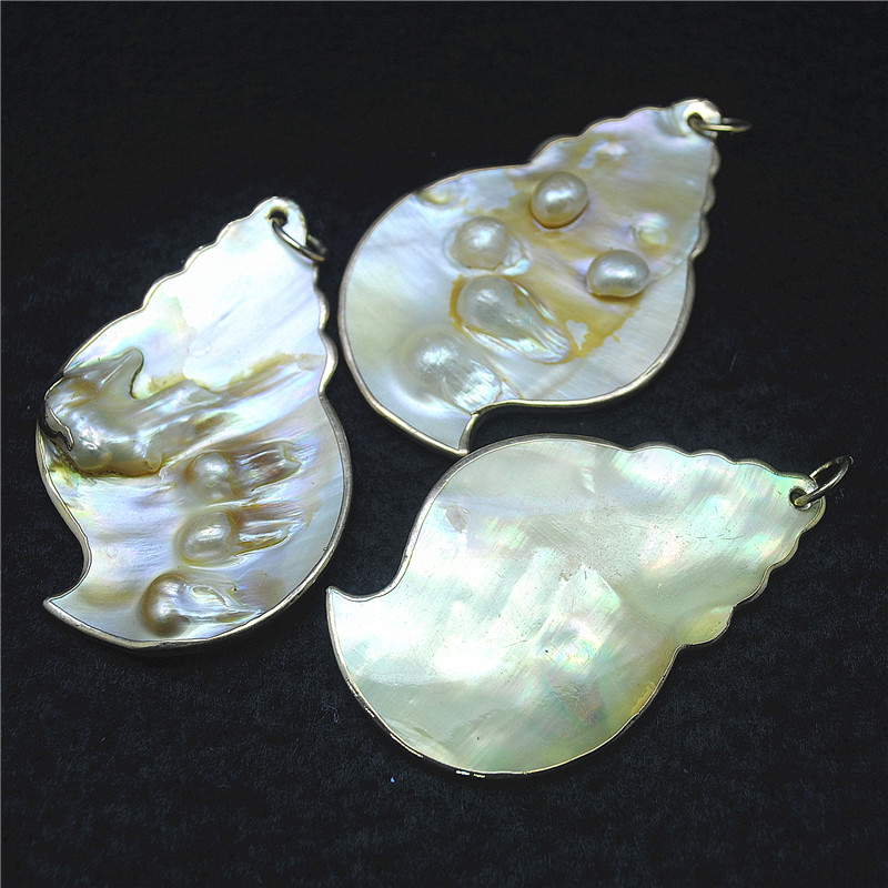 3PCS Natur Shell Anhänger Perl – Women Fashion Nz Bewertung und Preis