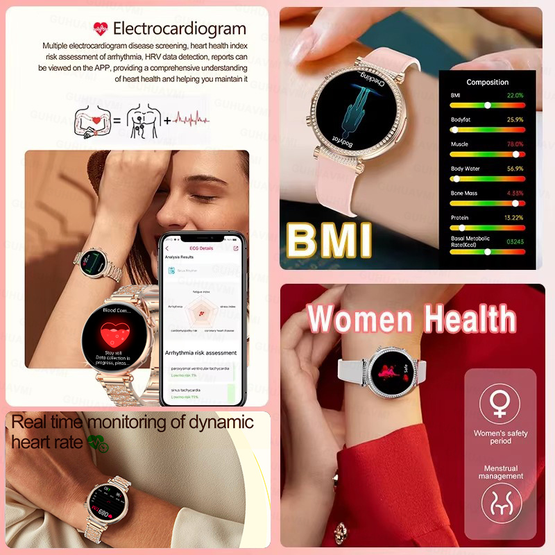 Neue 1,27-Zoll-Smartwatch für  – Women'S Fashion Retailers Bewertung und Preis