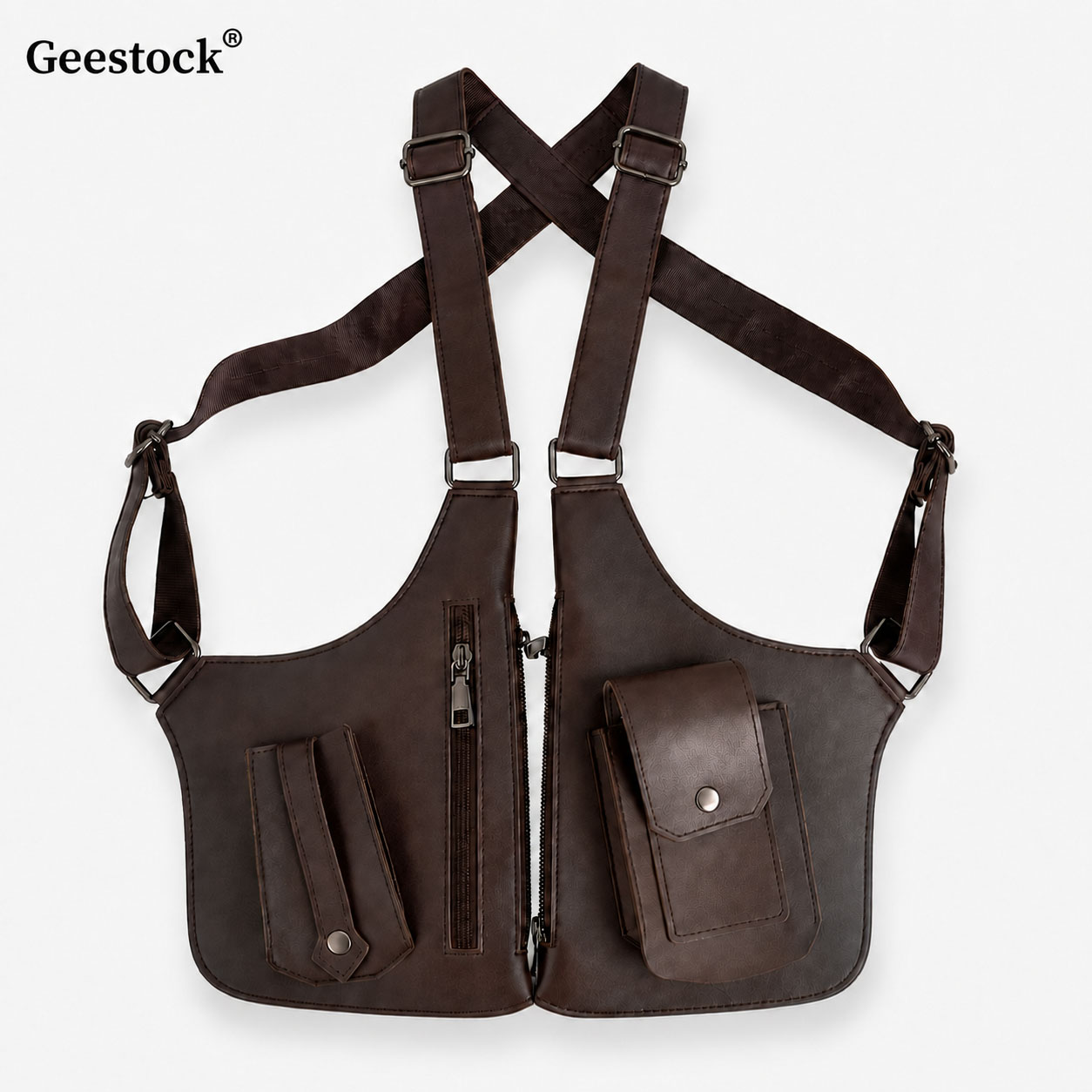 Lederwestentasche für Männer u – Women'S Fashion Utility Vest Bewertung und Preis