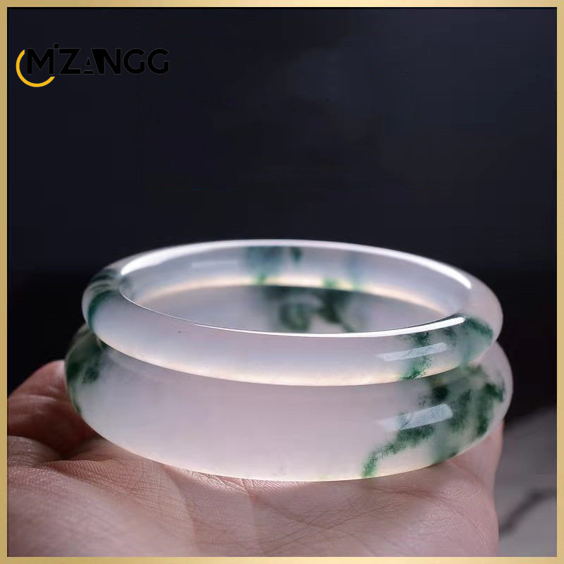 Natürliche grüne Jadeit Armrei – Women Fashion Jewellery Bewertung und Preis