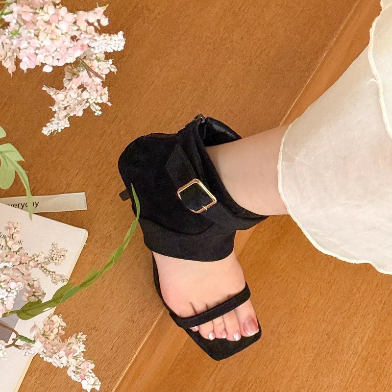 Retro Sommer Neue Quadratische – Women'S Fashion Boots Bewertung und Preis
