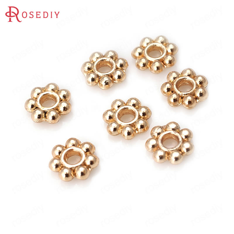 18K Gold Farbe Messing Blume S – Women Fashion Jewellery Bewertung und Preis